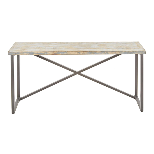 Antique Blue Reclaimed Pine Sita Console Table by World Market