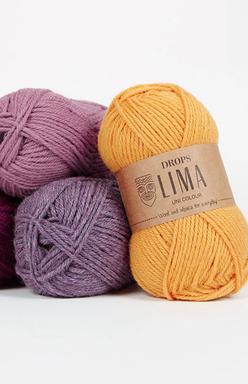 Alpaca Blend Wool, Drops Lima, Natural Dk Knitting Yarn, Soft Yarn