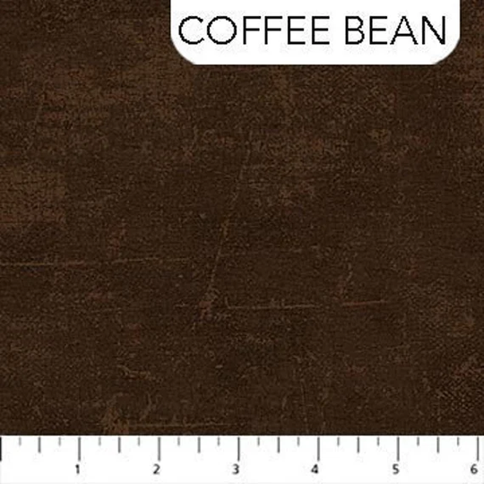 Coffee Bean Blender - Pattern # 9030-36 By Northcott Canvas Look 100% Cotton Woven Fabric, Choose Your Cut