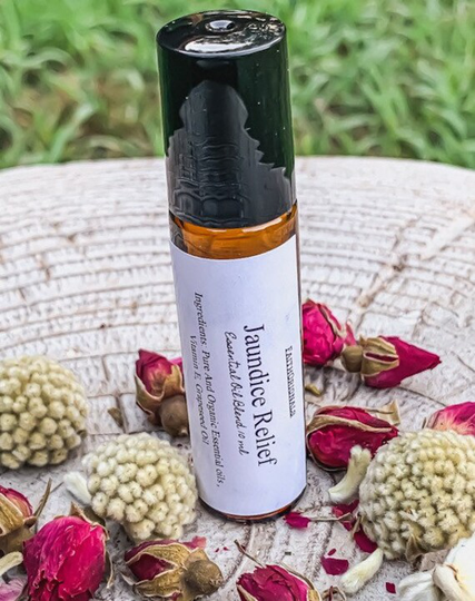 Jaundice Relief Essential Oil Roll On Blend 10Ml, Oils, Therapeutic, Organic, Personal Care, Self Gift