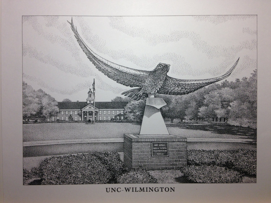 Unc Wilmington 11"x14" Print