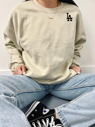 Los Angeles California Sweatshirt, La Crewneck, Brandy Melville Inspired, Shirt, Gift, Lover West Coast