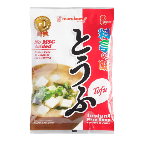 8 Pack Marukome Instant Miso Tofu Set of 2 by World Market