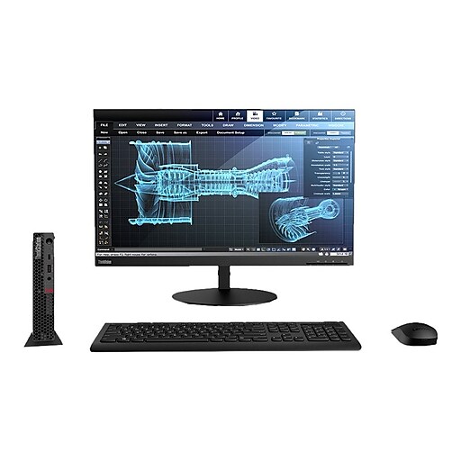 Lenovo ThinkStation P340 30DF000XUS Desktop Computer, Intel i5, 16GB RAM, 256GB SSD