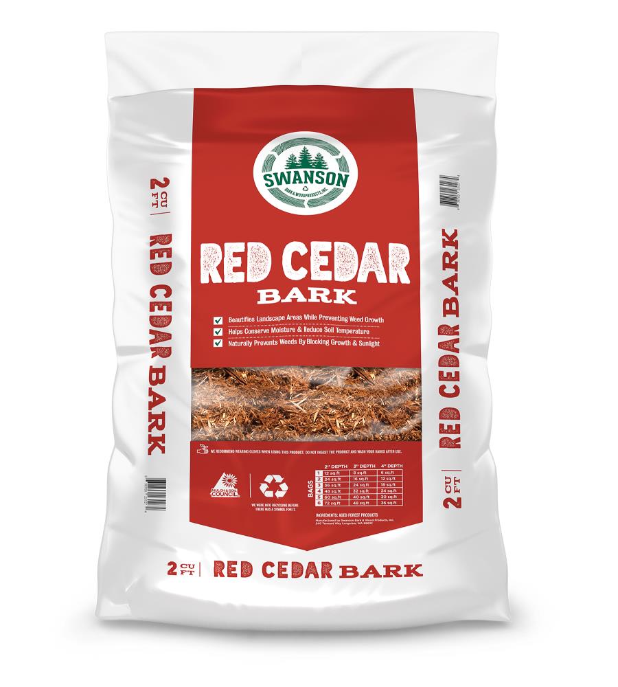 Swanson Bark & Wood Products 2-cu ft Red Cedar Mulch Blend | 282131