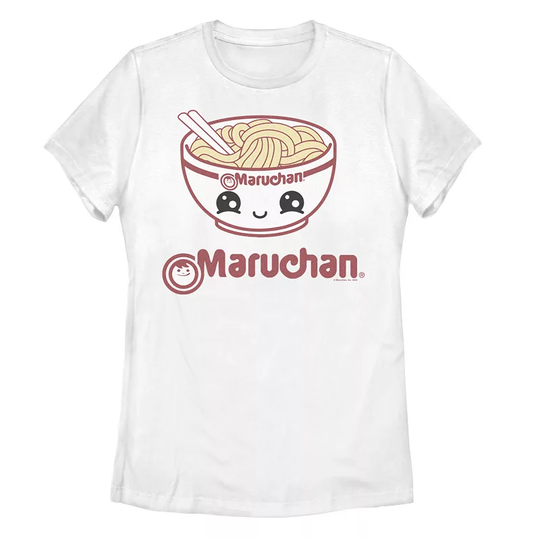 Juniors' Maruchan Kawaii Maruchan Baby Bowl Graphic Tee, Infant Girl's, Size: XL, White