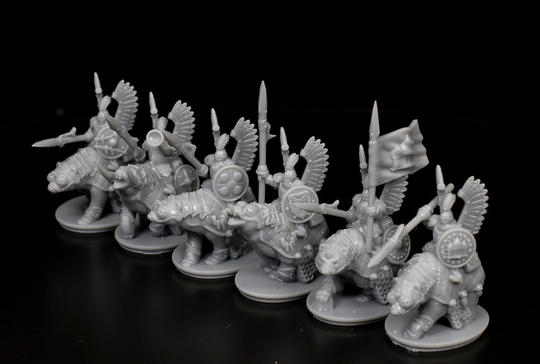 Bear Riders | Eastern Empire Onmioji Miniatures 10mm