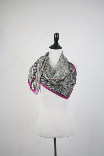Vintage Scarf Adrienne Vittadini Large Square