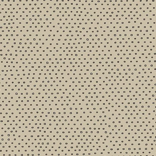 Pixie Square Dot Blender - Dark Khaki Fabric By Ink & Arrow