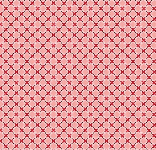 Bee Plaids Orchard Coral By Lori Holt For Riley Blake, 1/2 Yard - Cut Continuously, C12023-Coral