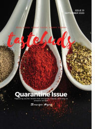 Real Food, Great Taste, Happy Tummy: Tastebuds: Quarantine Issue Shaunique' Majors Author