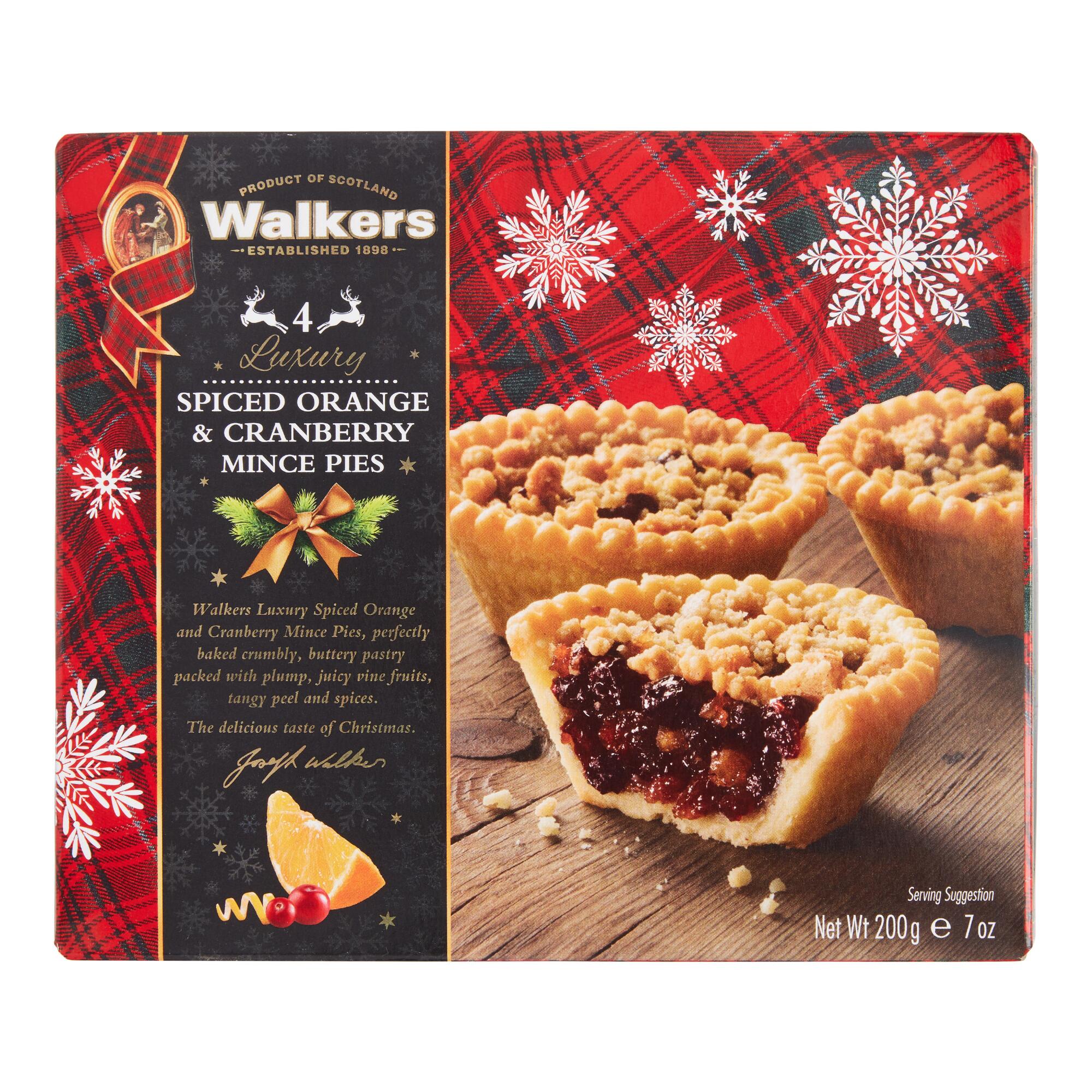 Walkers Spiced Orange and Cranberry Mince Pie by World Market