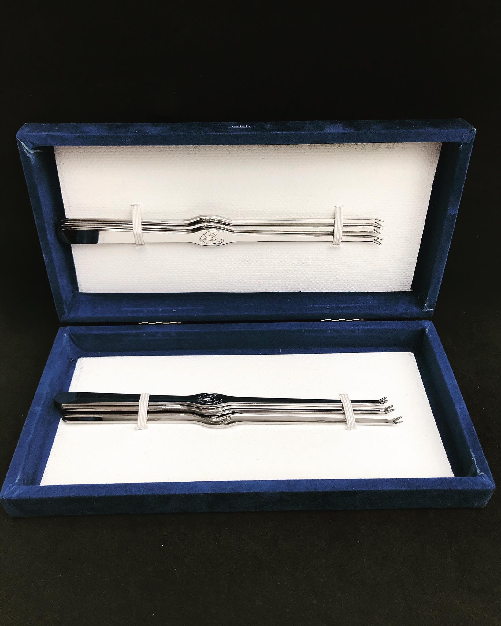 Lobster Flatware 6 Fork Set Vintage Seafood Picks Forks Cutlery Stainless Steel Set Food Photo Prop Elegant Dinner Wedding Gift