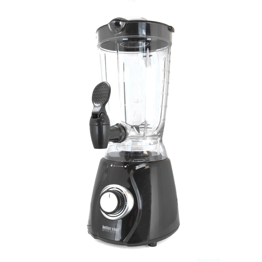 Better Chef 48-oz Black 350-Watt Pulse Control Blender Stainless Steel | 849109710M