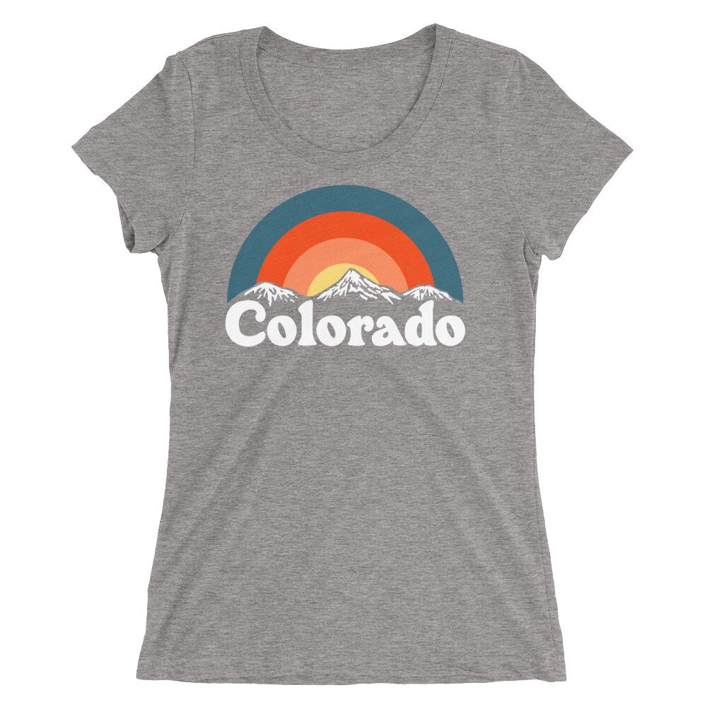 Ladies' Colorado Tri-Blend Womens Mountain T-Shirt