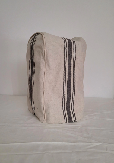 Gray Feedsack Blender Cover