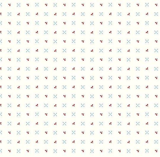 Cook Book Cherry Turnover Cloud, Lori Holt For Riley Blake, 1/2 Yard - Cut Continuously, C11761-Cloud