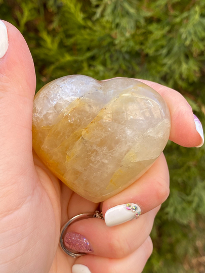 Beautiful Golden Healer Heart