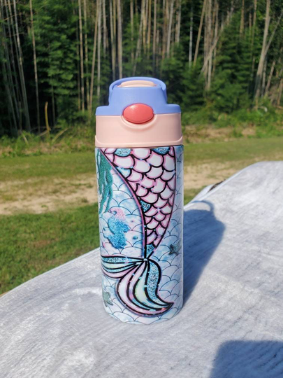 Back To School Kids Thermos, Mermaid Cup, Girls Thermos