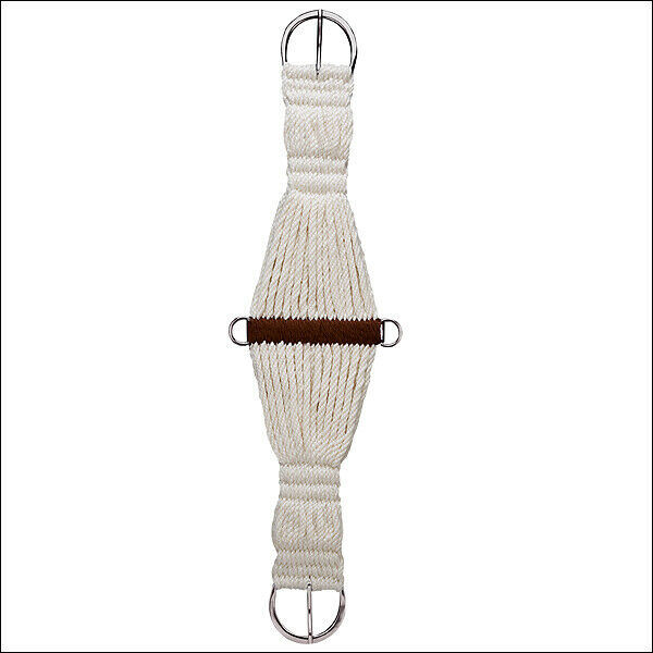 30 Inch Weaver Leather Natural Mohair Blend 27 Strand Roper Cinch U-6-30