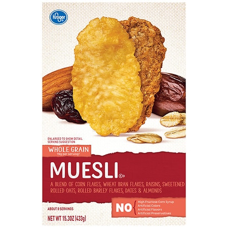 Kroger Whole Grain Muesli Cereal - 15.3 oz