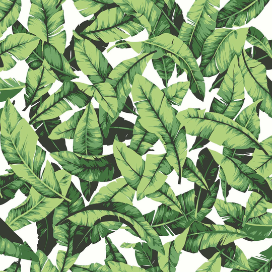 Green Palms Peel and Stick Wallpaper by World Market
