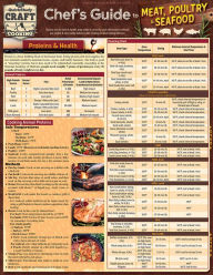 Chef's Guide to Meat, Poultry & Seafood: a QuickStudy Laminated Reference Kathleen Grathwol Author