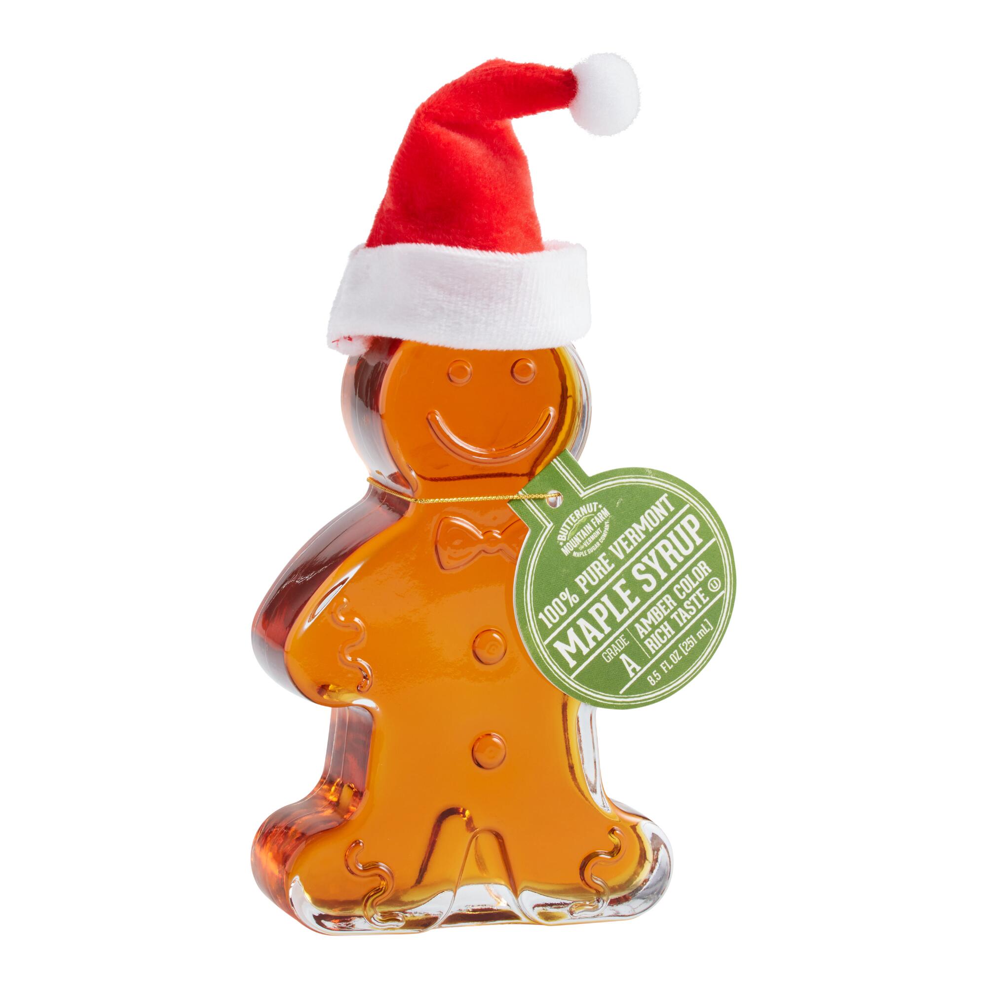 Butternut Mountain Farm Gingerbread Man Maple Syrup by World Market