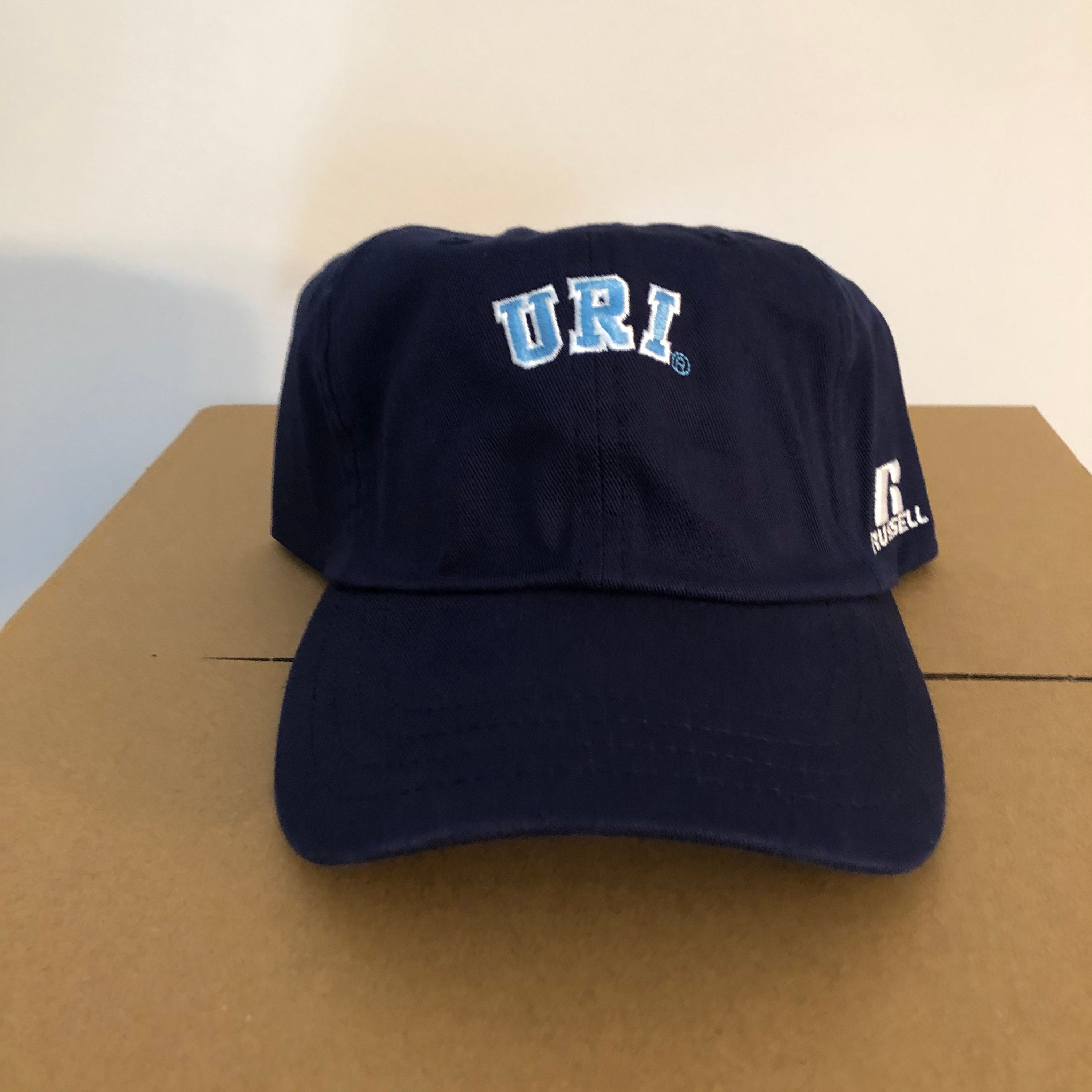 Vintage New University Of Rhode Island Rams Dad Hat Cap Snapback Uri