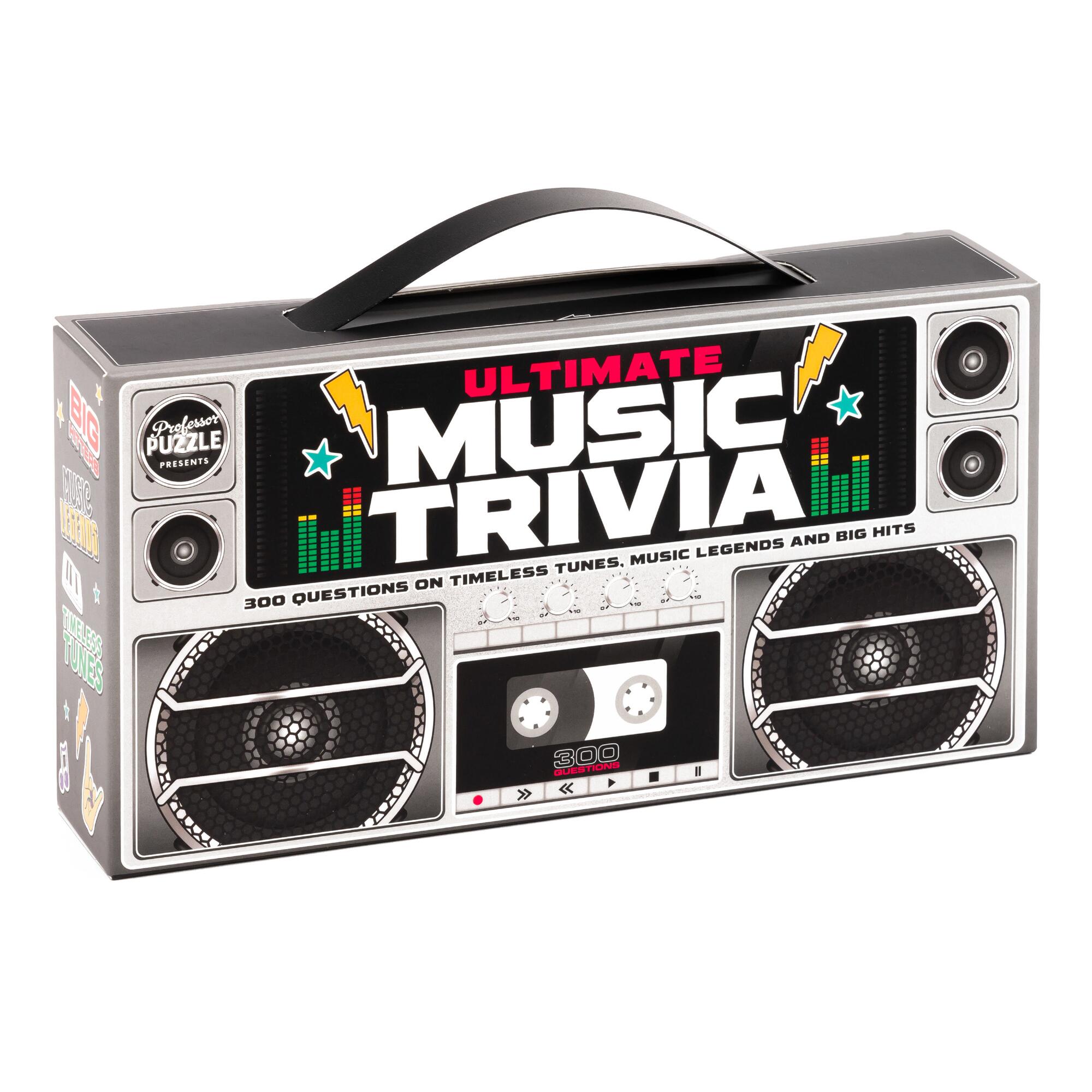 Professor Puzzle Ultimate Music Trivia Quiz: Multi - Paper by World Market
