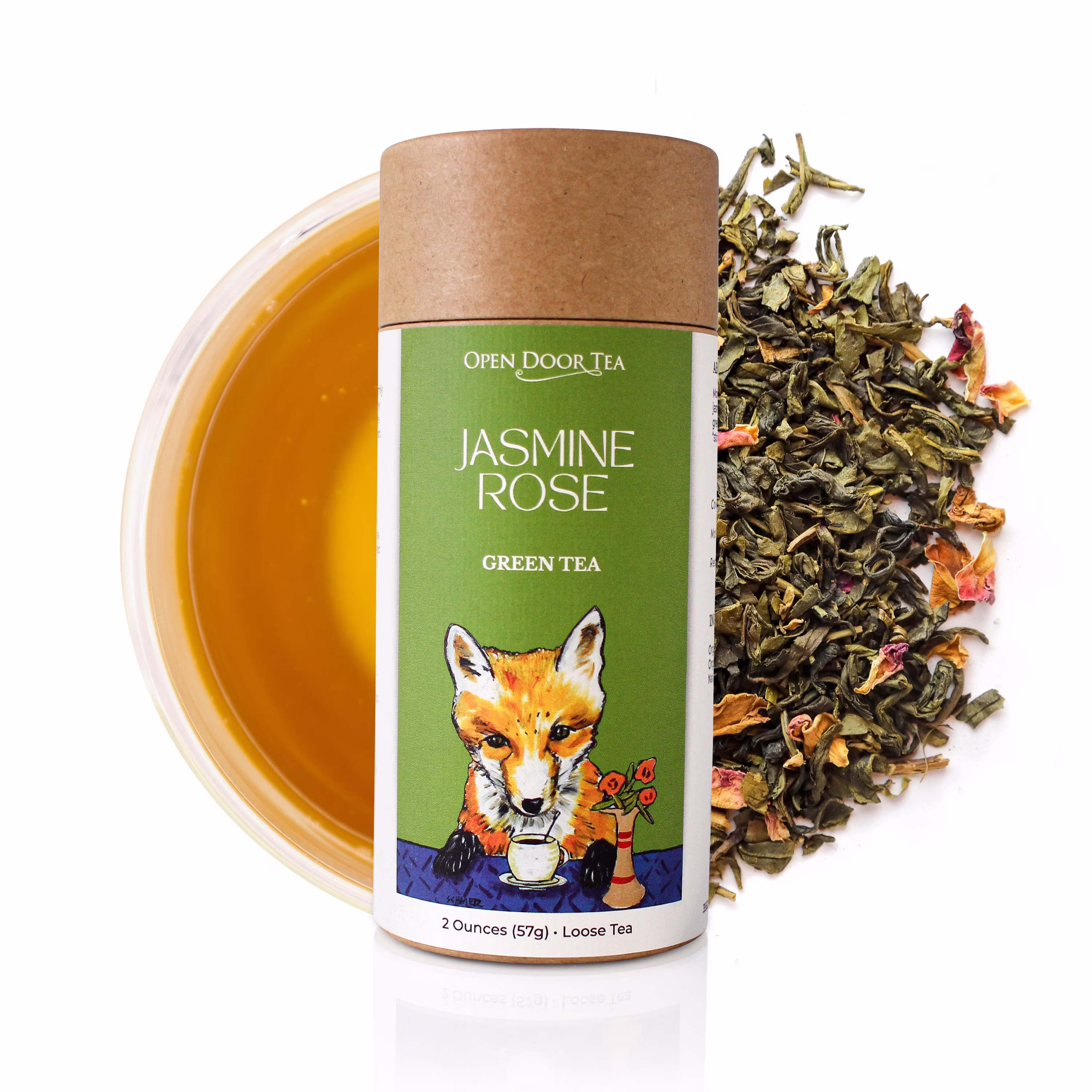 Jasmine Rose | Green Tea Blend, Loose Leaf