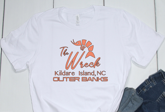 Outer Banks The Wreck Restaurant Tee