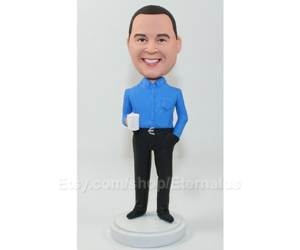 Custom Bobblehead - Custom The Best Husband , Dad Bobblehead Doll. Funny Gifts, Birthday Gifts