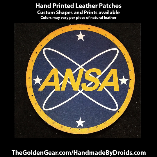 Ansa 3.8 Inch Leather Patch