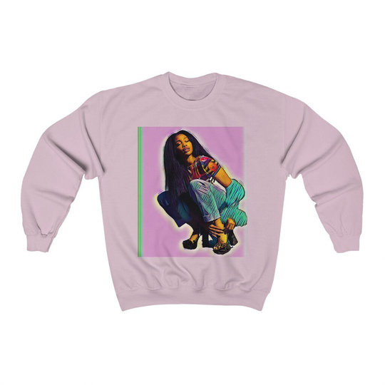 Sza Unisex Heavy Blend Crewneck Sweatshirt, Multiple Colors Available