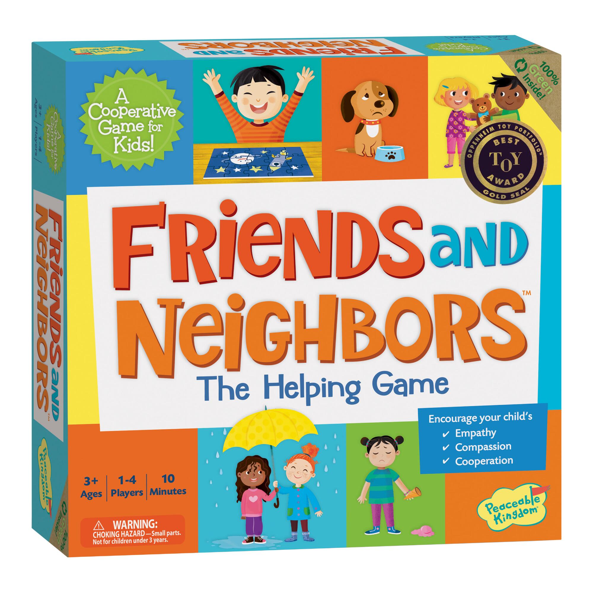Peaceable Kingdom Friends and Neighbors Board Game: Multi - Paper by World Market