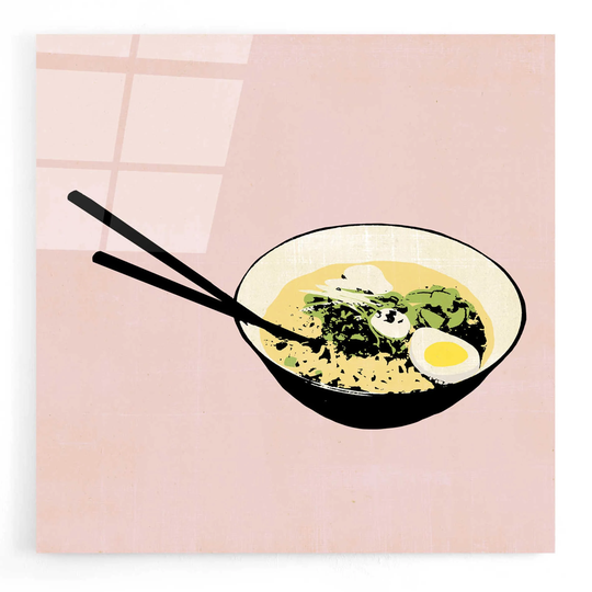Acrylic Glass Wall Art "Ramen Bar I' By Annie Warren