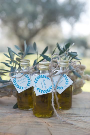10 Pcs, Extra Virgin Greek Olive Oil Favors, Wedding Bridal Shower, Baby Shower, Bachelorrete Party, Infused With Herbs, Custom Labels