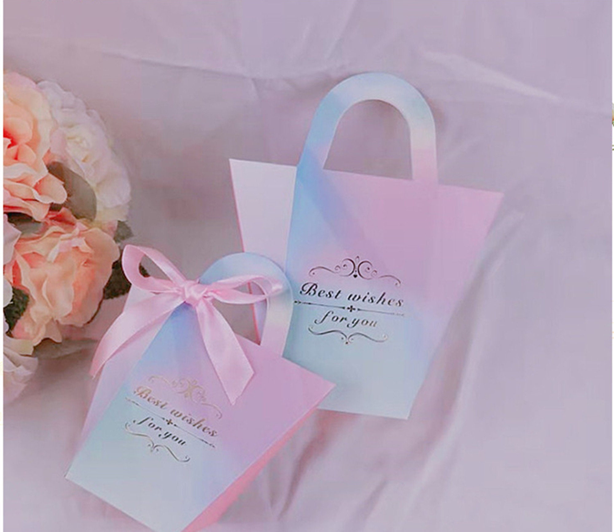 50Pcs, 100Pcs Wedding Favor Chocolate Boxes Dream Candy Box Sweet Bags For Favors & Gifts Decoration Box - Treat Bag