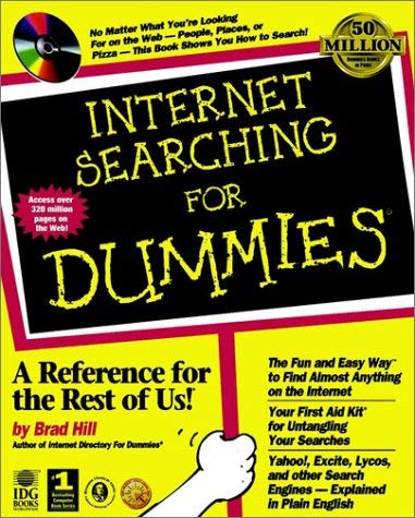 Internet Searching for Dummies by Brad Hill