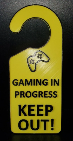 Sign/Gaming/Door Sign/Hanging Sign