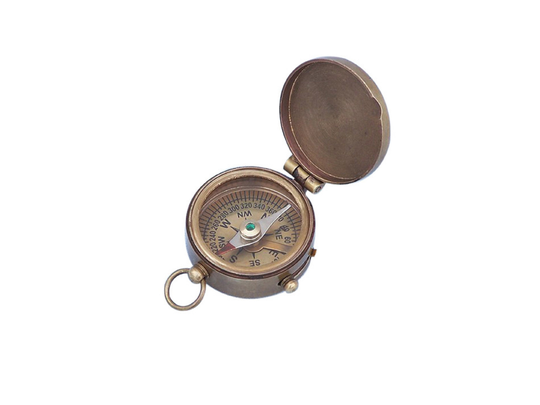 Brass Magellan Compass 2"