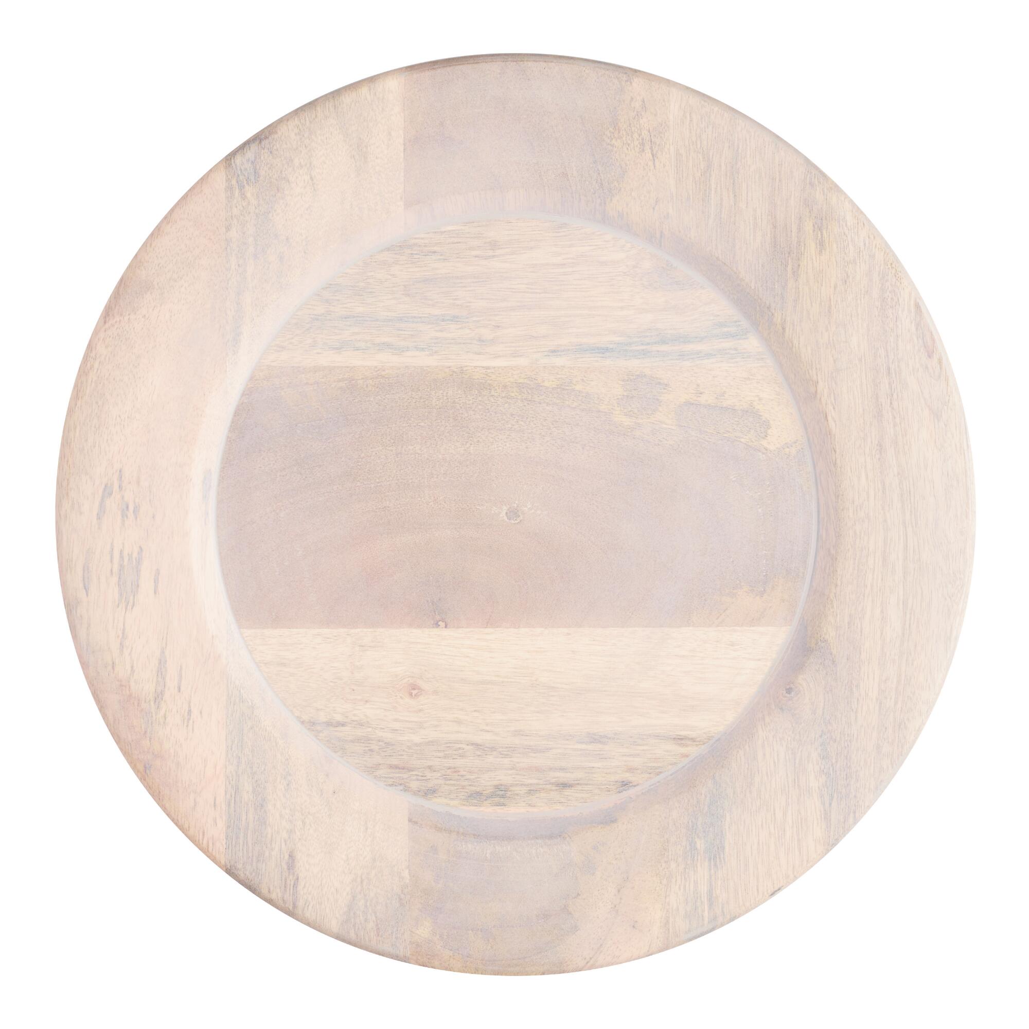Driftwood Charger Set Of 2: Natural by World Market