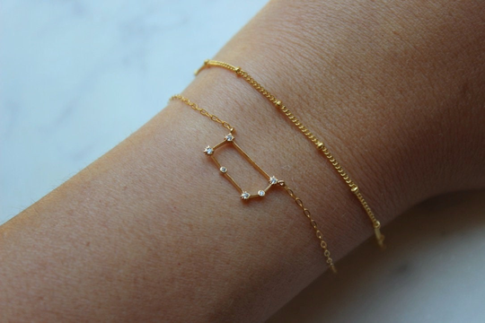 Gemini, Gemini Bracelet, Jewelry, Trending Now, Zodiac Constellation, Wanderlust, Gift, Astrology