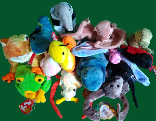 Your Choice Of Ty Insect & Reptile Beanie Babies