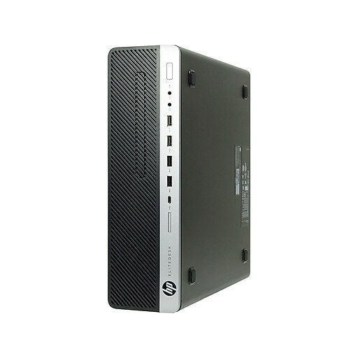 HP EliteDesk 800 G3 Refurbished Desktop Computer, Intel i5-7500, 16GB RAM, 256GB SSD