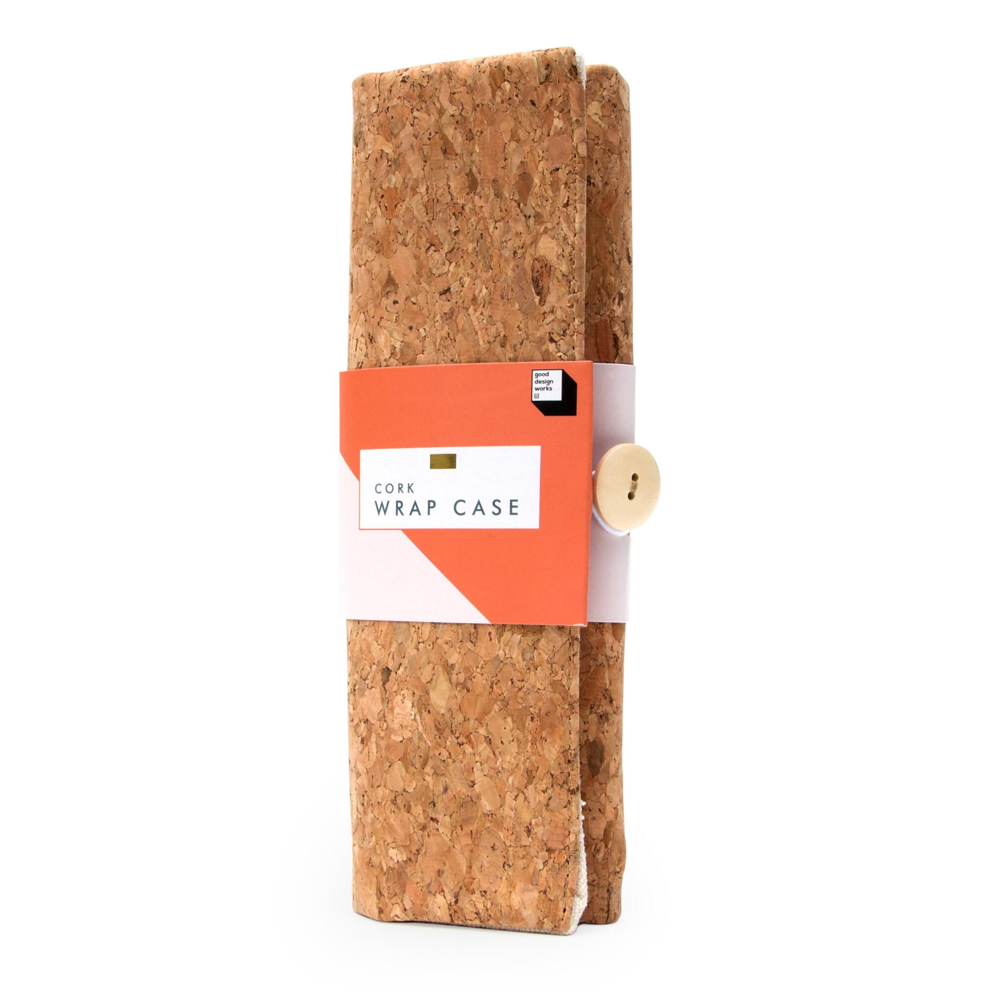 Cork Wrap Pencil Case: Natural by World Market