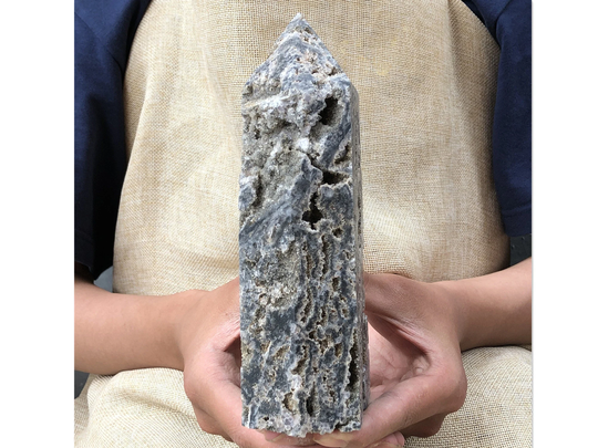 2.22lb Natural Elixir Blende Obelisk, Quartz Crystal,crystal Obelisk, Point,crystal Healing,crystal Wand Xa1712