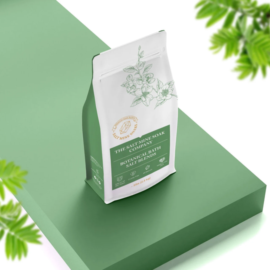 Green Tea Botanical Bath Salt Blend - Custom