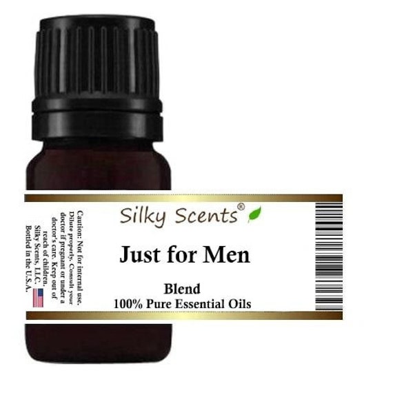 Just For Men Blend. Made With 100% Pure Essential Oils